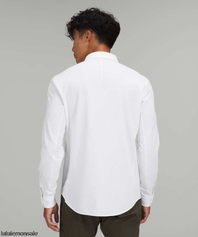 Lululemon Verkauf DELULU613 | Lululemon Deutschland Weißes Commission Langarmshirt